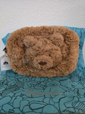 Bartholomew Jellycat Plush Pouch. NWT